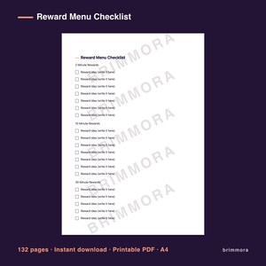 Undated ADHD Daily Planner Printable, Time Blocking and Task Breakdown Pages for Adults, PDF image 5