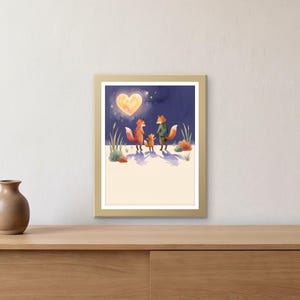 Gotcha Day Poster Personalized, Custom Adoption Day Print with Name and Date, Printable Adoption Announcement Sign for Kids image 1