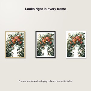Hochzeitsschild Patchwork Familie Digitaler Kunstdruck Gouache Botanik Poster Sofort Download Blended Family Wedding Sign image 7