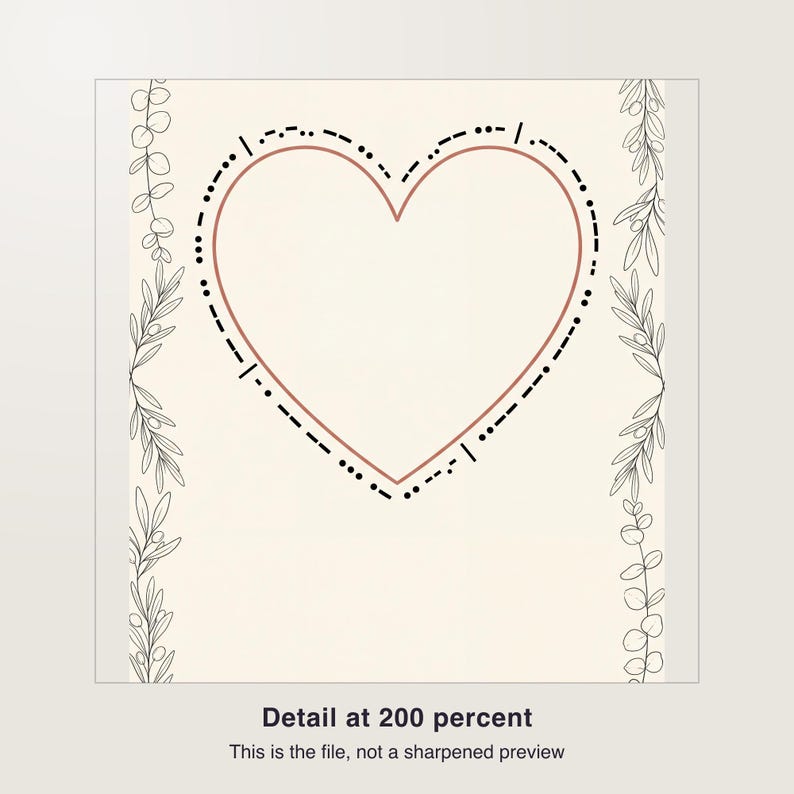 Custom Morse Code Print, Personalized Name and Date Wedding Anniversary Poster, Printable PDF 30 x 40 cm image 5