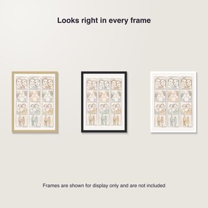 Custom Photo Booth Strip Print, Personalized Wedding Photo Strip Keepsake, Printable PDF 30 x 40 cm, Instant Digital Download image 7
