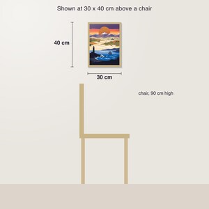 Digitale Hochzeits-Reisekarte als Gästebuch-Poster – Linienzeichnung auf Naturweiss, PDF bis 30x40 cm, Sofort-Download imagen 4