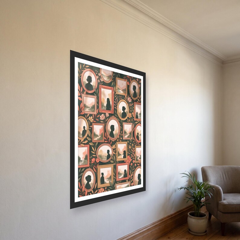Funeral Photo Collage Poster Custom Printable PDF, Celebration of Life Memorial Board, 5 Aspect Ratios, printable set image 2