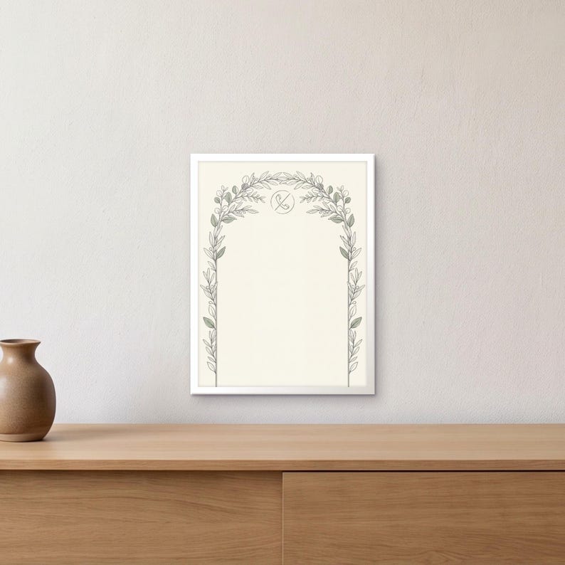 Letrero personalizado para ceremonia sin dispositivos electrónicos, letrero de boda personalizado con nombres y fecha, "No se permiten teléfonos", PDF imprimible imagen 1