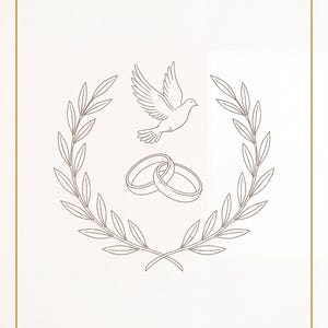 In Loving Memory Wedding Sign, Custom Memorial Table Art Print, Instant PDF Download image 1