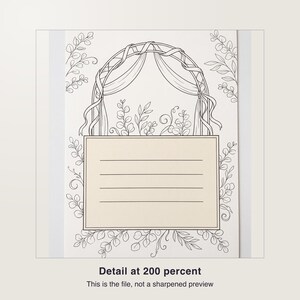 Wedding Weekend Itinerary Sign for Guest Bags, Printable pdf Poster 30 x 40 cm, Custom Wedding Day Schedule image 3