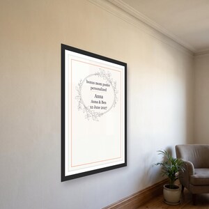 Bonus Mom Poster Personalized, Custom Stepmom Definition Print, Printable Mother's Day Gift with Custom Name image 2