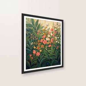 Digitaler Kunstdruck Familien Geburtstagskalender, Botanisches Gouache Poster, Perpetual Birthday Board, Sofort Download Druckvorlage image 2