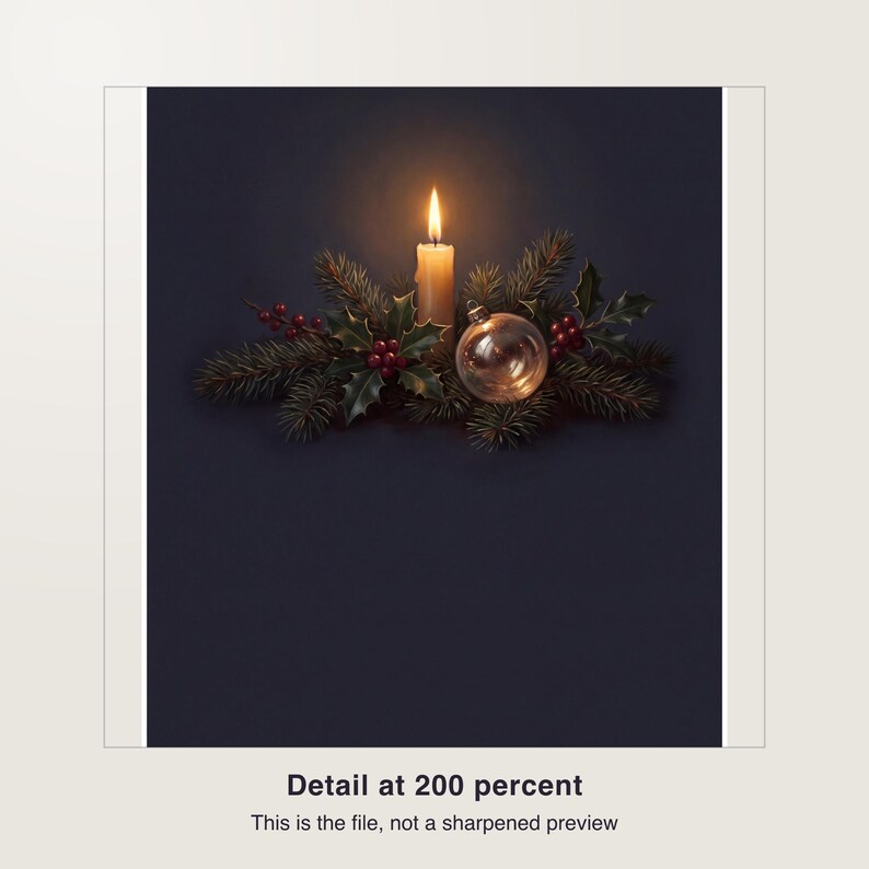 first christmas in heaven print personalized, memorial christmas poster with custom name, printable pdf 30 x 40 cm image 6