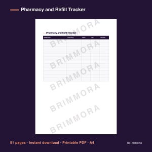 Family Caregiver Log for Adult Children, Medication Tracker, Appointment & Daily Care Planner image 4