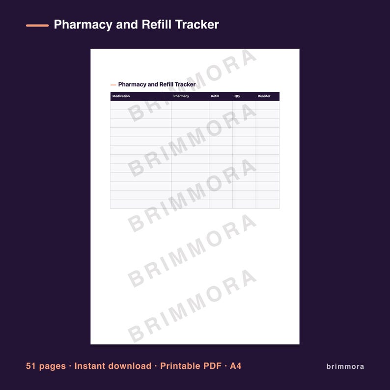 Family Caregiver Log for Adult Children, Medication Tracker, Appointment & Daily Care Planner image 4