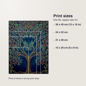 Digitale Vorlage Hochzeits Fingerabdruckbaum Gästebuch Poster zum Selbstdrucken PDF zdjęcie 5