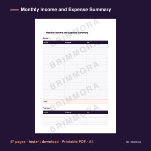 Freelance Client and Invoice Tracker Printable, Weekly Admin Checklist and Payment Follow Up Pages imagen 6