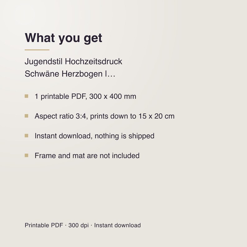 Ehegelübde Druck Vorlage Sofortdownload PDF Rankenmotiv Olivengrün Hochzeitsdeko image 8