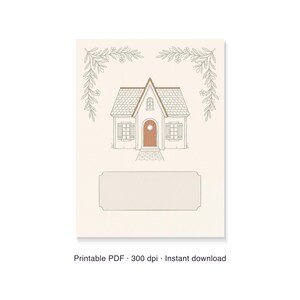 Personalized House Blessing Print, Home Wall Art with Family Name and Move In Date, New Home Prayer Print, Jewish Home Blessing image 6