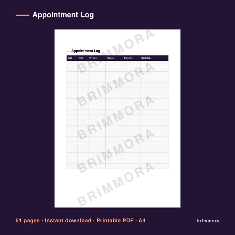 Family Caregiver Log for Adult Children, Medication Tracker, Appointment & Daily Care Planner image 5