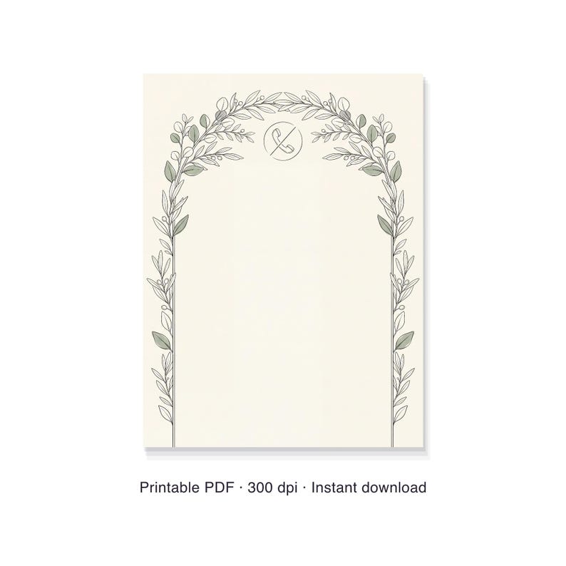Letrero personalizado para ceremonia sin dispositivos electrónicos, letrero de boda personalizado con nombres y fecha, "No se permiten teléfonos", PDF imprimible imagen 6