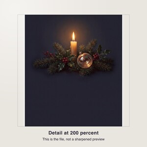 first christmas in heaven print personalized, memorial christmas poster with custom name, printable pdf 30 x 40 cm image 5