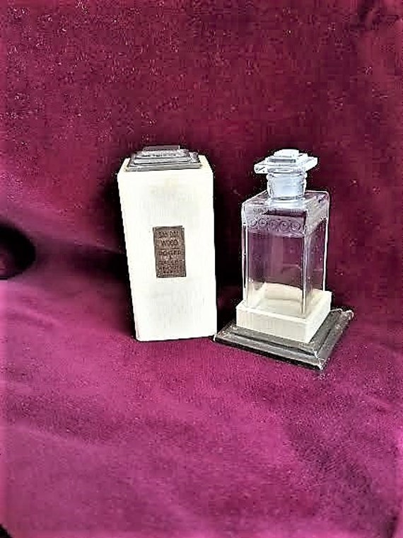 Vintage Sandalwood Roger & Gallet Mini Perfume Bottle With Box 