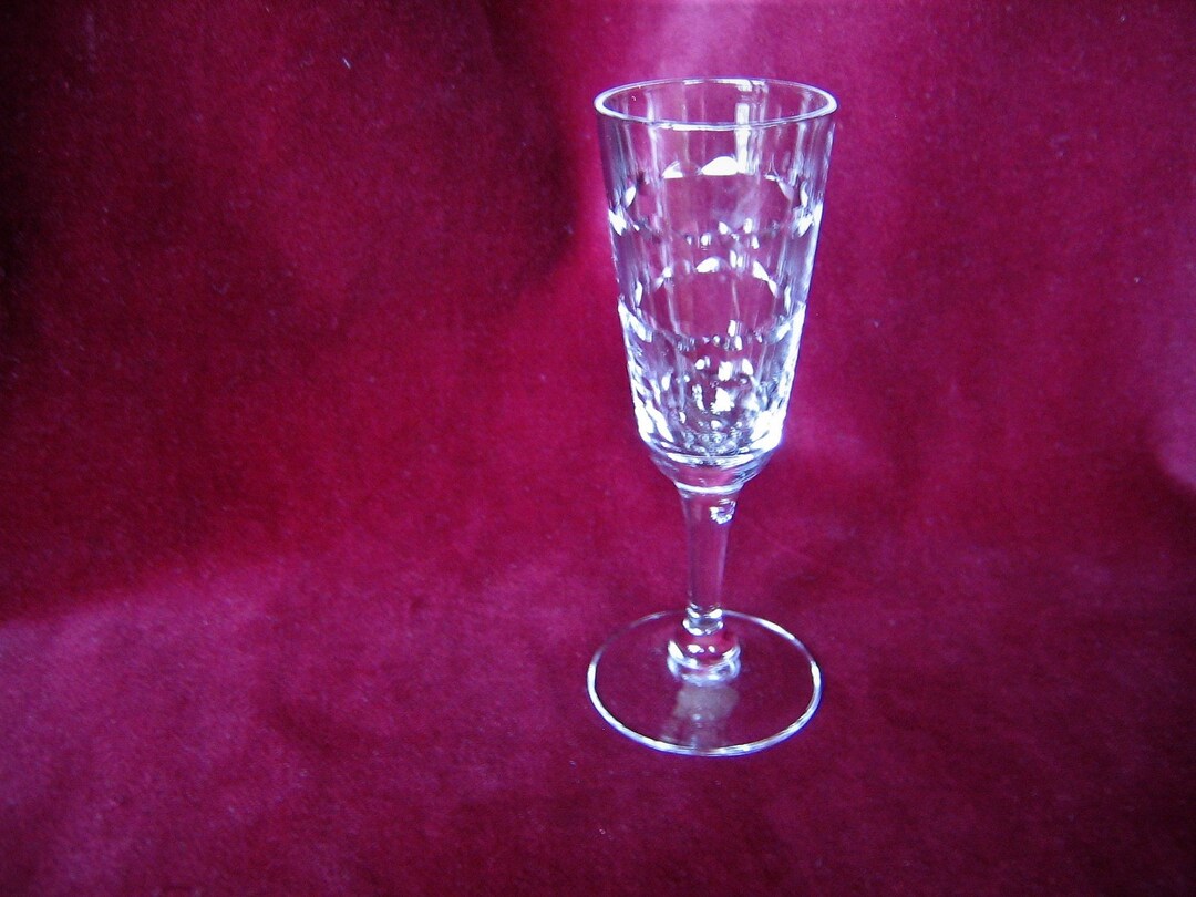 CLEAR Crystal CORDIAL GLASS Shot Glass Circa 1950s Shot Glass Etsy