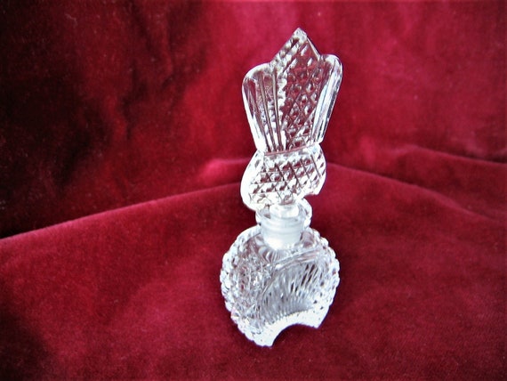 Vintage CZECH PERFUME BOTTLE / Dresser Bottle 192… - image 3