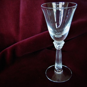 FOSTORIA SCEPTRE #6017 Clear Crystal Cordial Glass Liqueur Glass 1937-1971 Shot Glass Collectible Vintage Barware