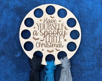 Have Yourself A Spooky Little Christmas Thread Keep / Thread Organizer