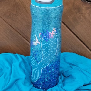 Water Bottle Handle, Paracord Water Flask Holder for Epoxy Coated,  Stainless Steel, Glitter Water Bottles Green Shockwave Midnight Blue 