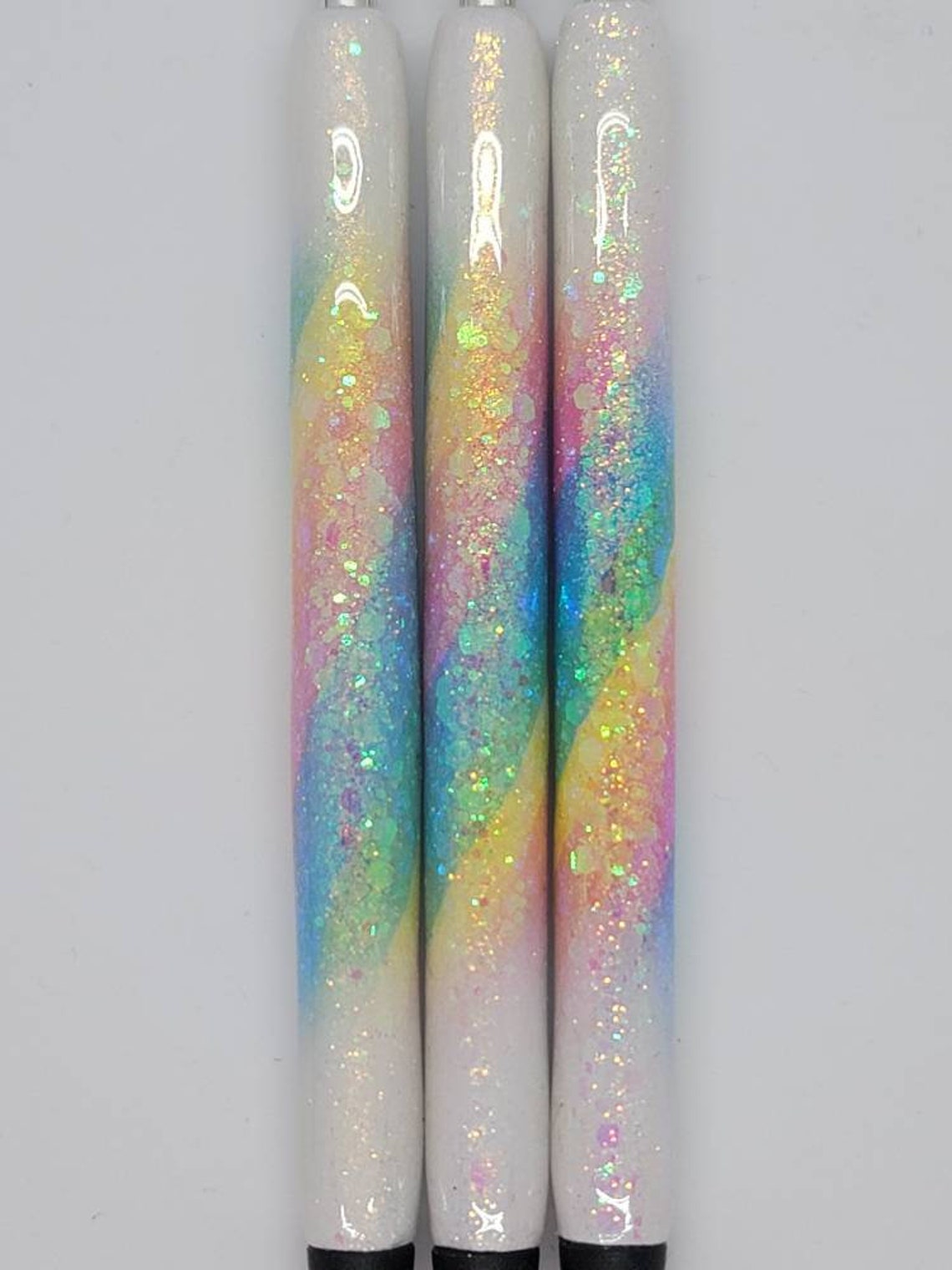 Custom Unicorn Rainbow Glitter Gel Pen Etsy