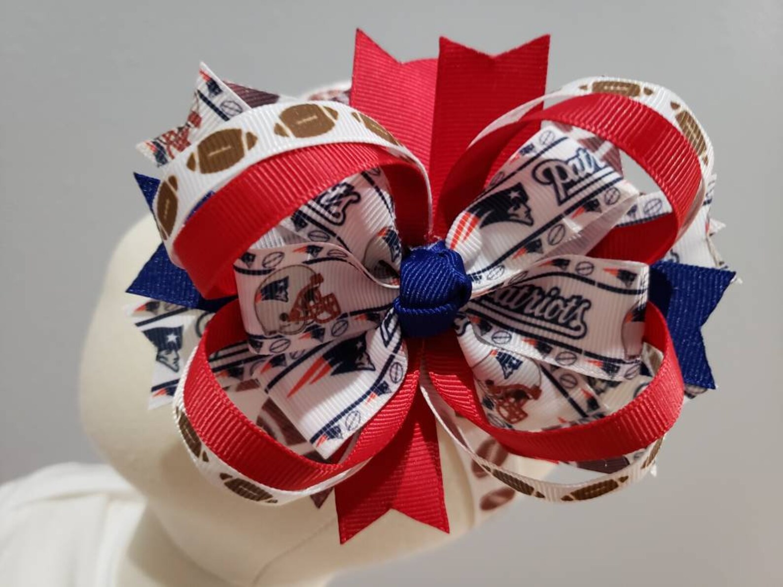 NFL Team Ribbon Bows Etsy