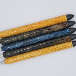 Custom Gel Pens, Woodgrain Personalized Pen, Camouflage, Marble effect pen, gift for dad, grandpa, teacher