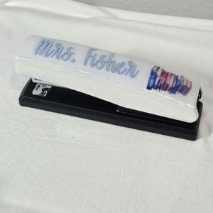 Glitter Stapler, Book Stapler, Glitter Office Supplies, Teacher Accessories, Office Accessories, Personalized Stapler
