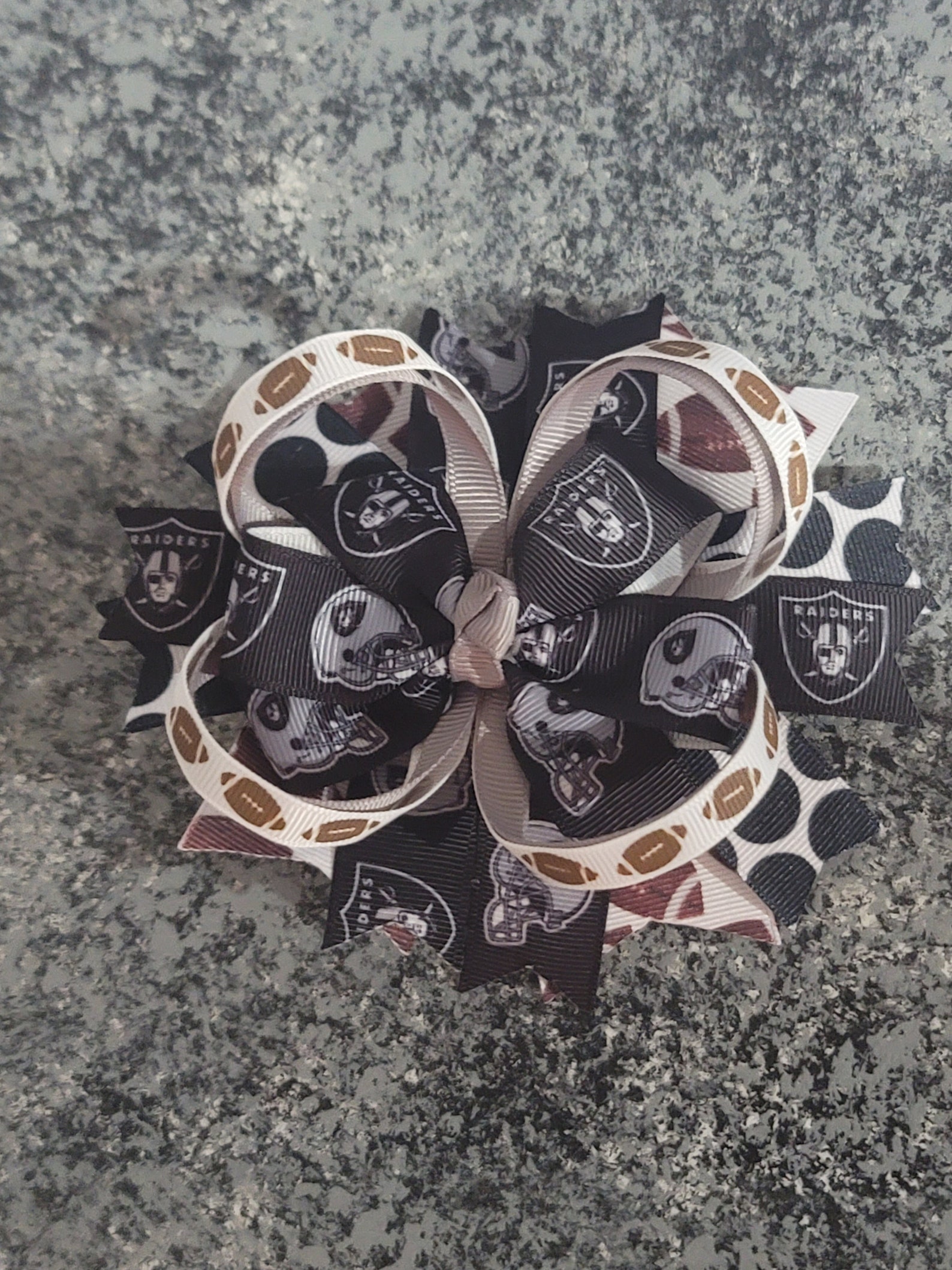 NFL Team Ribbon Bows Etsy