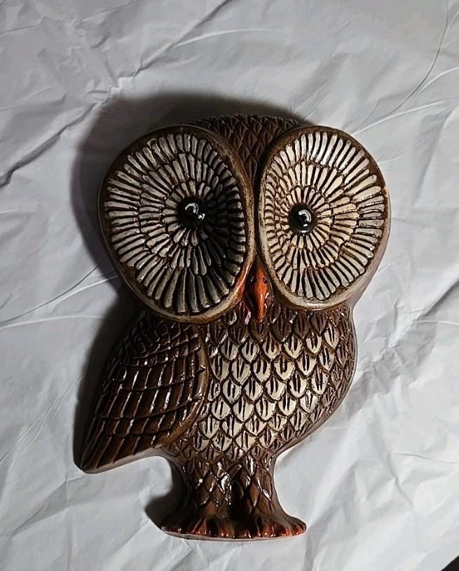 Vintage Owl Wall Art
