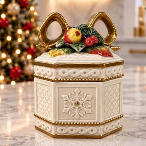 Fitz and Floyd Trinket Boxes - Etsy