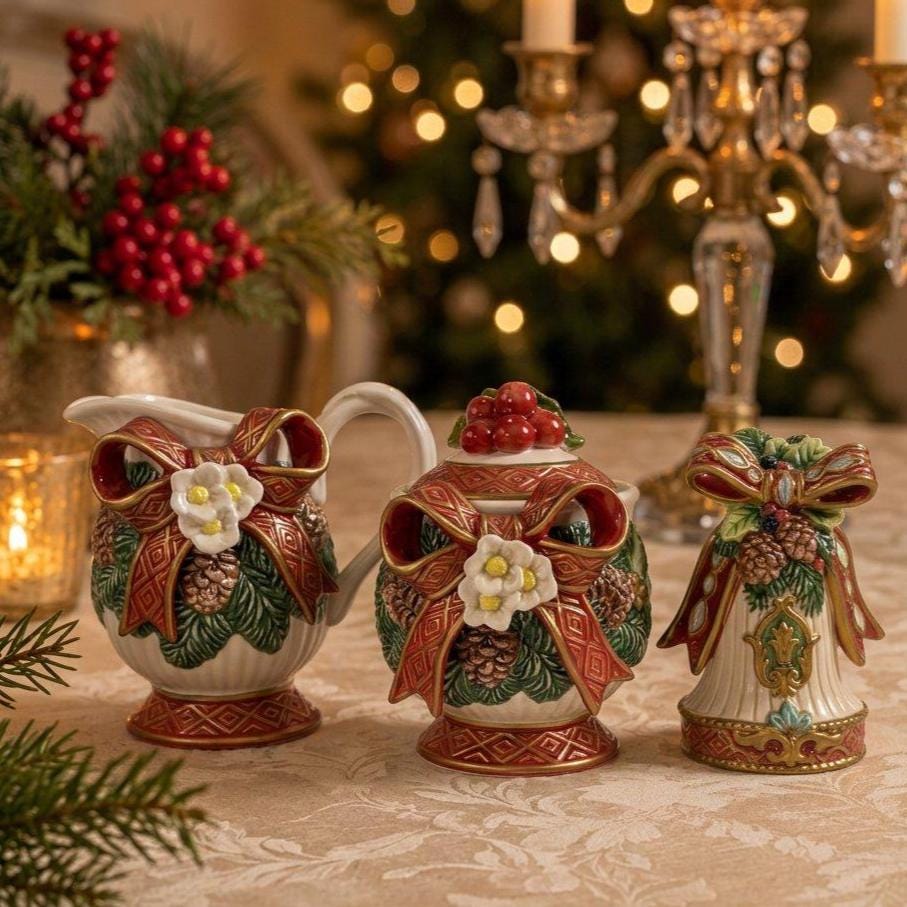 クリスマス ライトハウス フィッツ＆フロイド 陶器製 ヴィンテージ品 レア Vintage Fitz and Floyd Christmas - Etsy