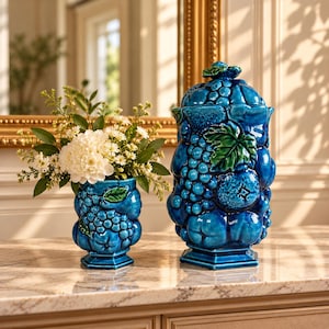 Vase Japan Majolica Style - Etsy