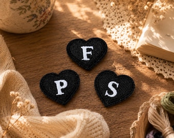 Custom Fabric Heart Patch – Mini Applique for Gifts & Clothing