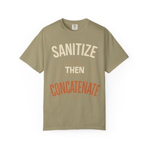 Sanitize Then Concatenate