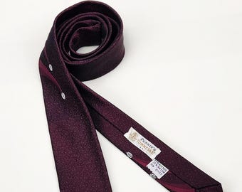 Corbata fina estilo años 60, estilo Atomic, con diseño Swoosh bordado, hipster, 50" x 2".