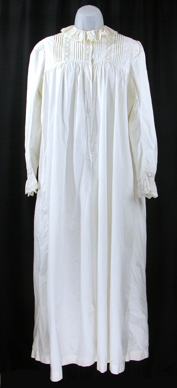 Antique Vintage 1900 Victorian Edwardian Cotton N… - image 5