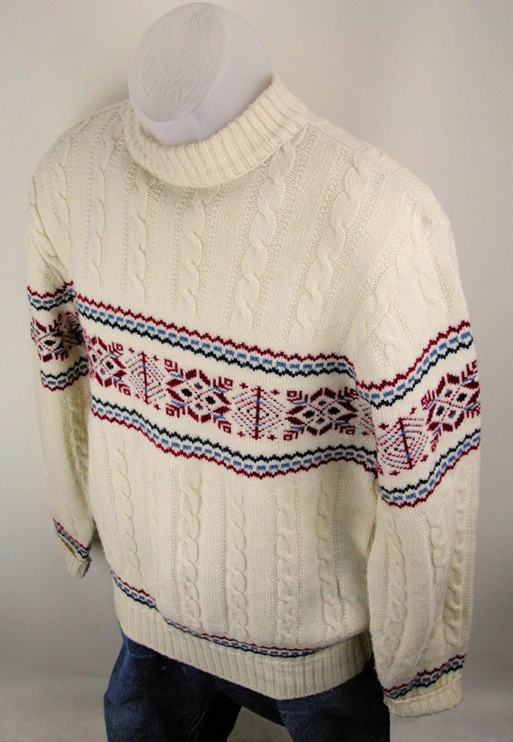 Vintage 80s ~Jantzen~ Pullover SWEATER - Jumper~ … - image 2