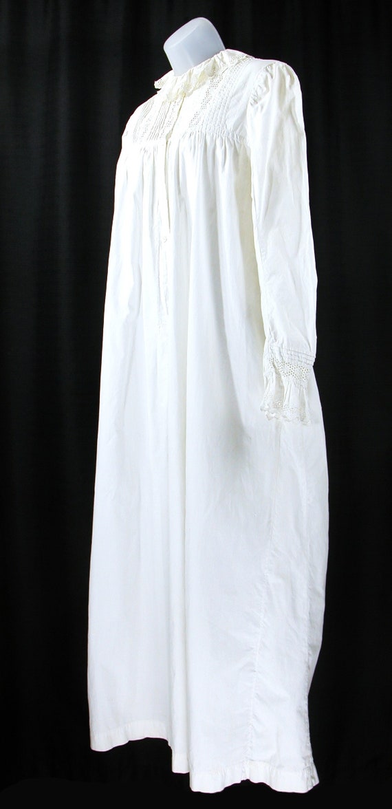 Antique Vintage 1900 Victorian Edwardian Cotton N… - image 4