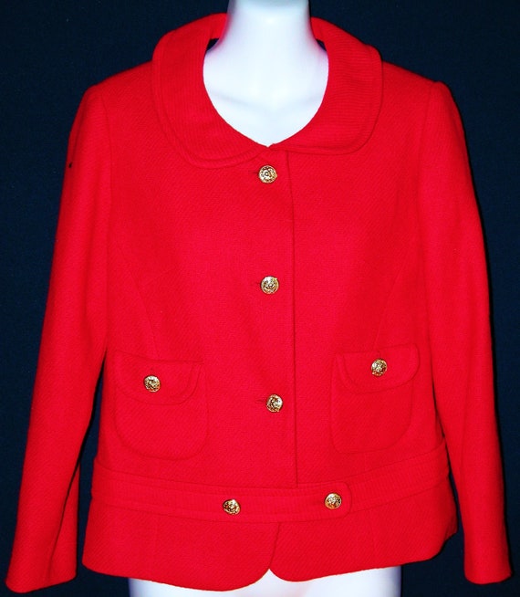 Vintage 60s 70s ~WHIPPETTE~ Jacket Coat~ Channel-… - image 1