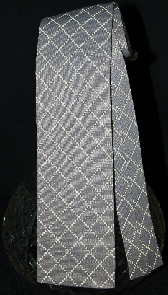 Vintage 1950’s Square-end Silky Necktie ~Corsair … - image 2