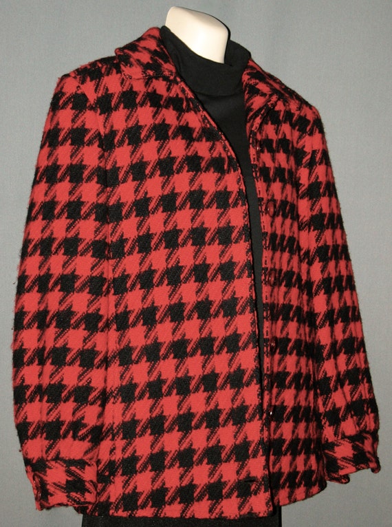 Vintage 1950s- 60s -PENDLETON- wool jacket~ Hound… - image 3