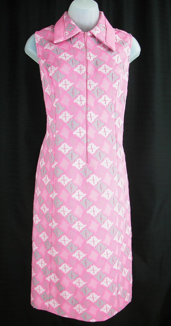 RESERVED for cruiseshipgirl -vintage 60s-70s pink… - image 2