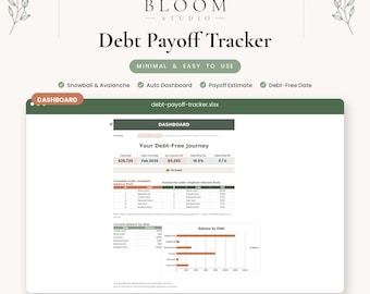 Net Worth Tracker Spreadsheet, Assets vs Liabilities Dashboard, Google Sheets Excel Template, Monthly Wealth Tracker Digital Download