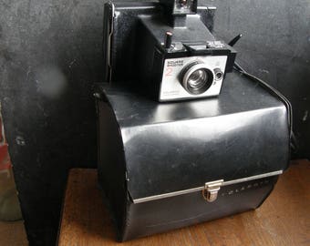 POLAROID LAND camera square shooter 2, camera with case, Free uk postage