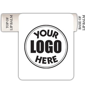 Custom Lip Balm Labels, LOGO Labels, Labels With Your Business Logo, Promotional Labels, Business Logo Labels, Business Lip Balm Labels